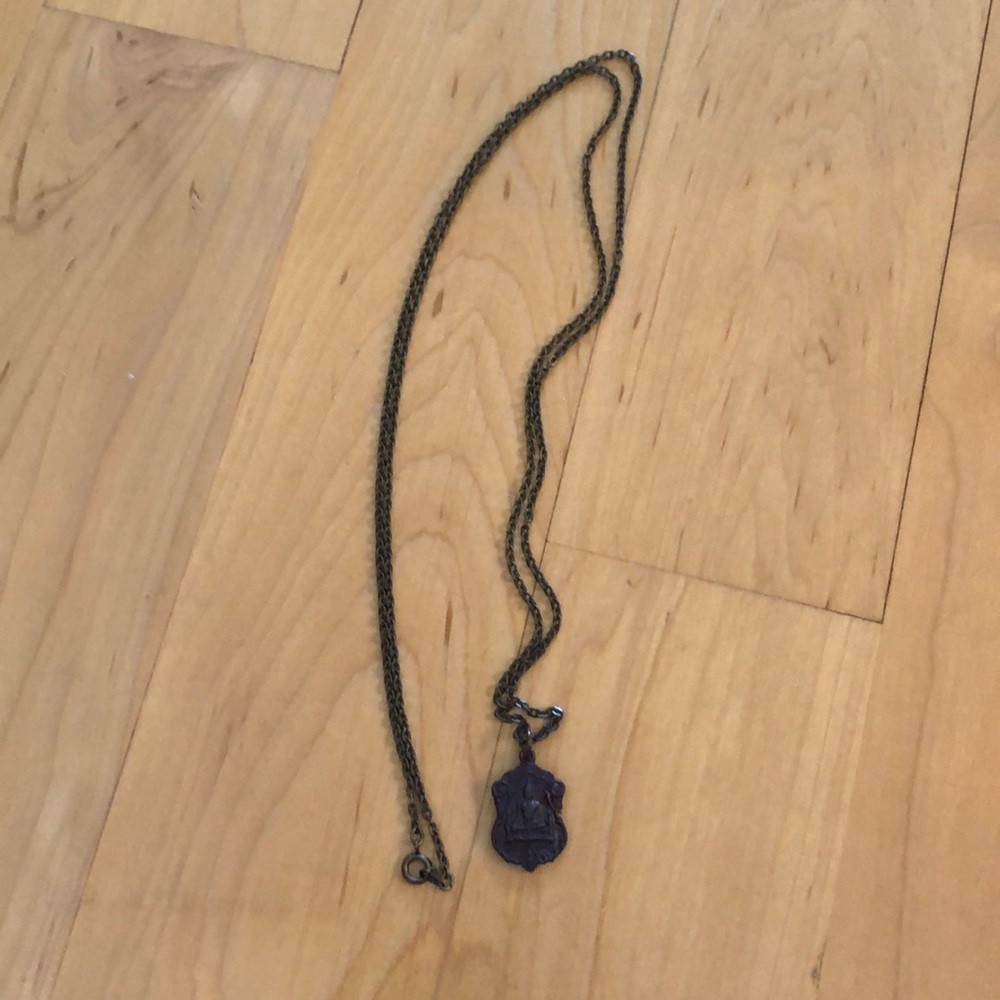 Buddha Long Charm Necklace